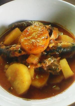 Foto resep Singkong Saus Sarden