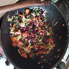 A picture of Vegetable stir fry.