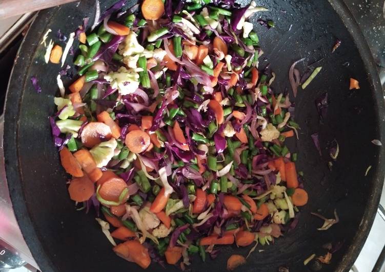 Recipe of Homemade Vegetable stir fry