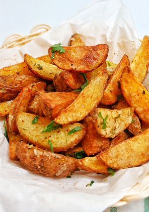 Foto resep Crispy Potato Wedges - Ala Cafe