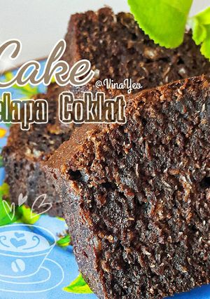 Foto resep Cake Kelapa Coklat 🌴🍫