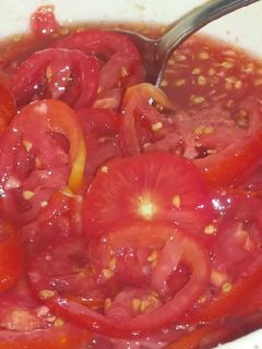 Paradicsomsaláta recept fotója
