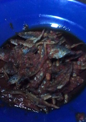 Foto resep Sambal teri ala frenky