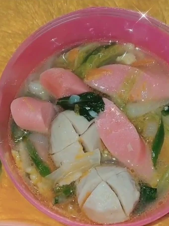 Cara Gampang Menyiapkan Resep Capcay sosis with pentol yang Lezat Anti Ribet, Sempurna