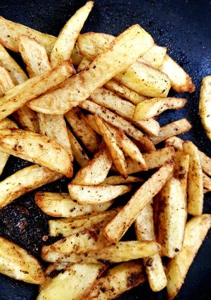A picture of My Mexican Spiced Homemade Chips. 😍.