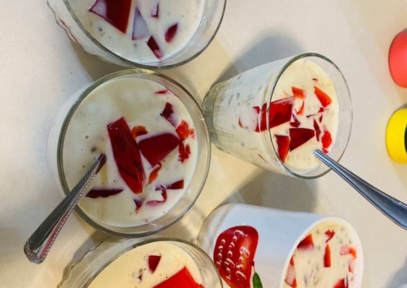Rabri Falooda with Jelly !!
