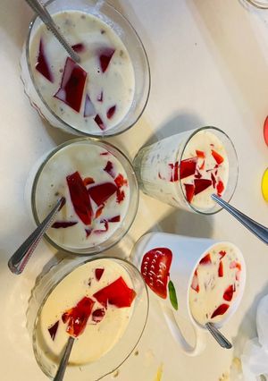 A picture of Rabri Falooda with Jelly !!.
