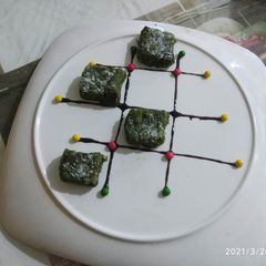 A picture of Lauki pan mithai.