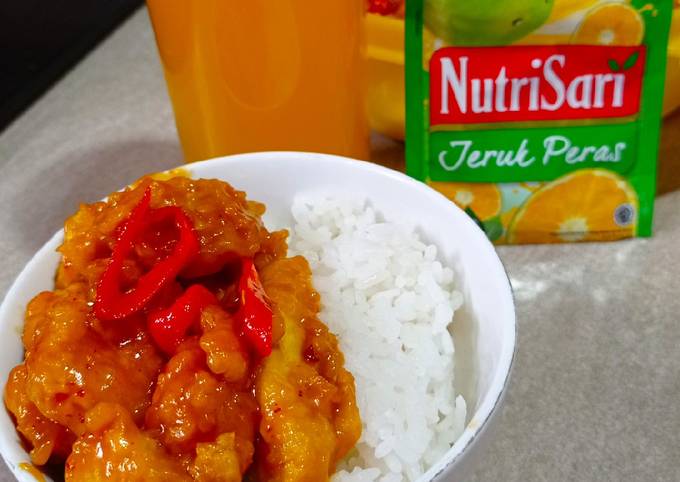 Ayam Crispy Saos Nutrisari