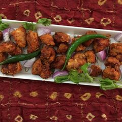 A picture of Chicken Popcorn.