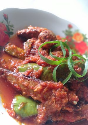 Foto resep Sambalado Terong Pindang Tongkol