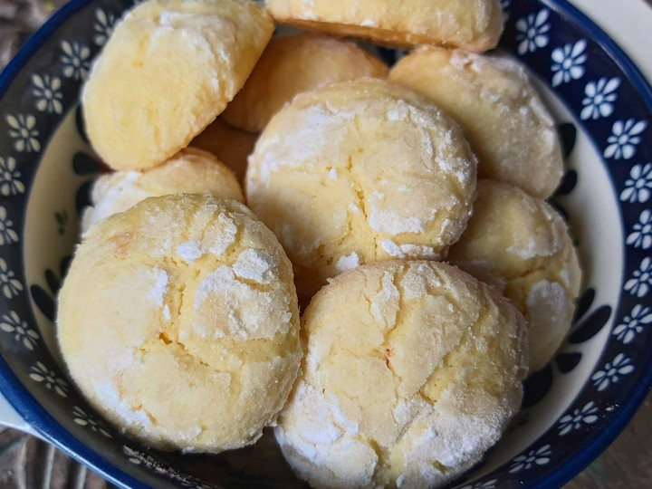 Resep Lemon Crinkle Cookies yang Enak