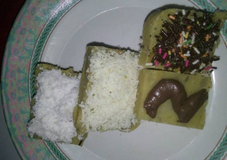 Getuk telo 4 toping