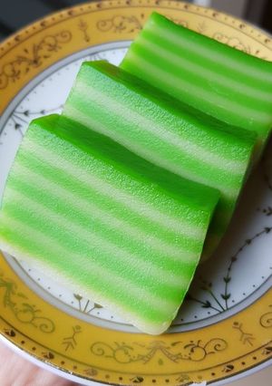 Foto resep Kue Lapis Pandan