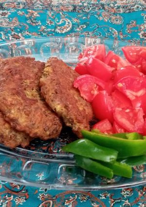 عکسی از دستور کوکوی عدس