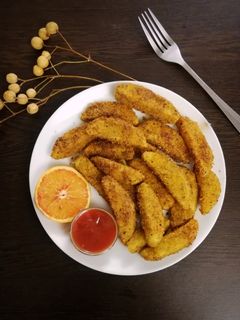 عکسی از دستور سیب زمینی سوخاری😍