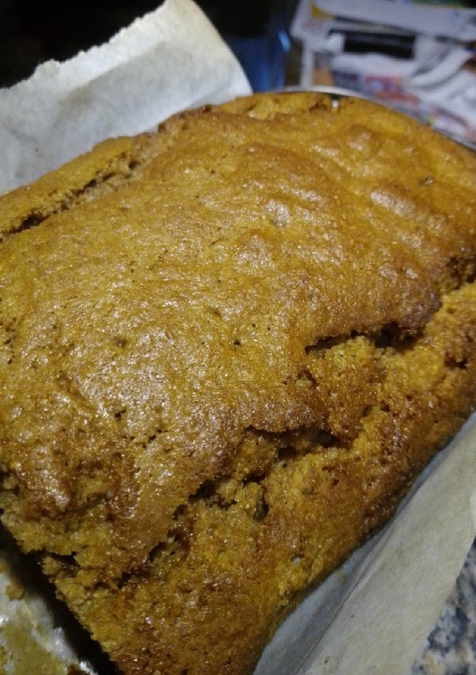 Una foto de Budín de peras de estación