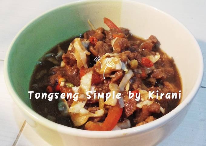 Tongseng daging sapi Simple