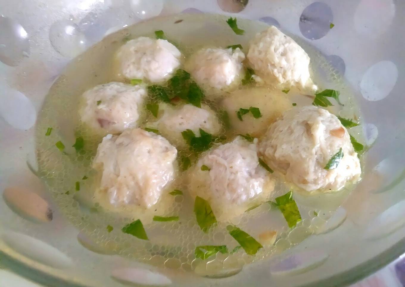 Bakso ayam homemade