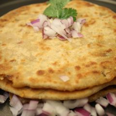 Onion Paratha A picture of Onion Paratha.