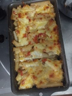 Una foto de Macarrones al horno