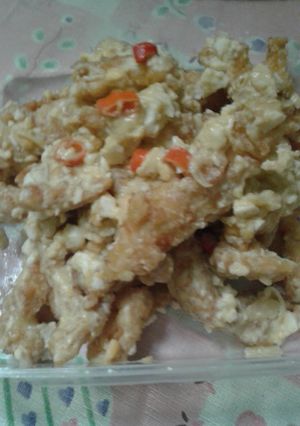 Foto resep Ayam Saus Telur Asin