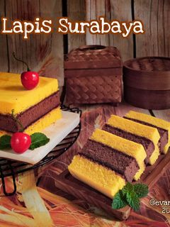 Foto resep Lapis Surabaya Ekonomis Enak dan Lembut