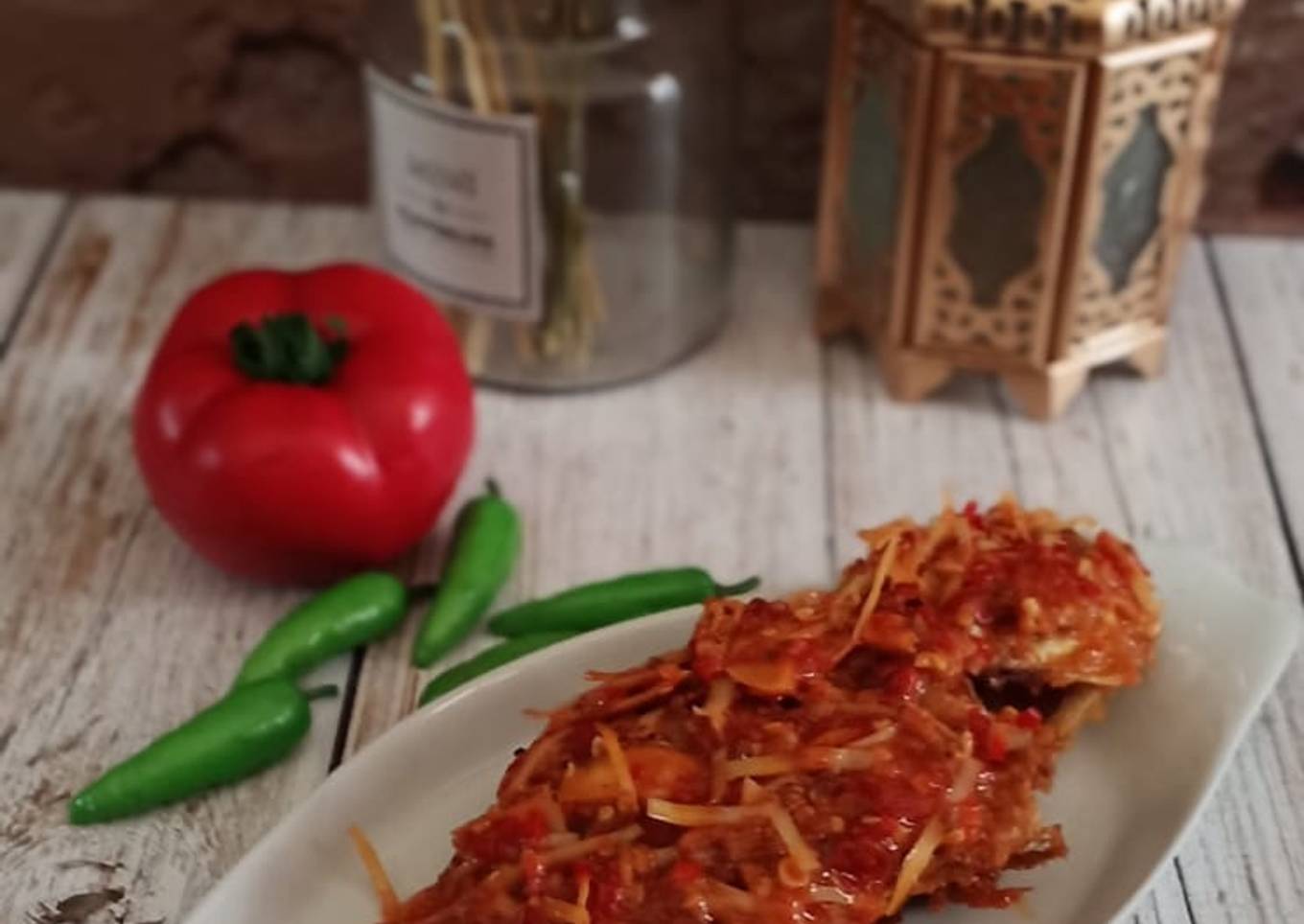 Kerapu Saus Kecombrang