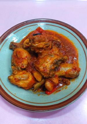 Foto resep Ayam Masak Merah