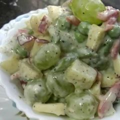 A picture of Russian salad.