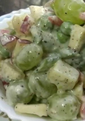 A picture of Russian salad.