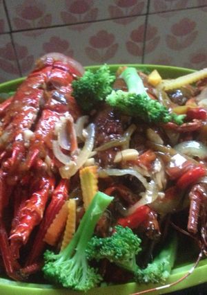 Foto resep Lobster endes bunda alma