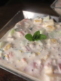 Una foto de Ensalada con tomate de lata