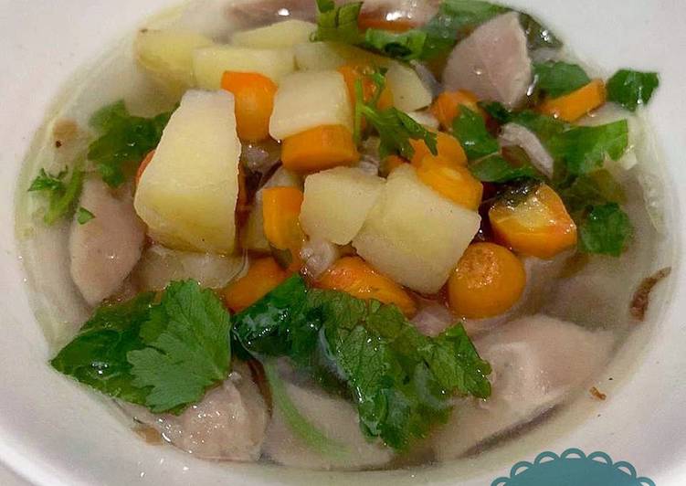 Resep Sayur Sop Bakso oleh Fifin's Kitchen - Cookpad
