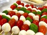 Espetadinhas de Tomate e Mozzarella