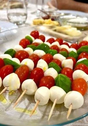 Foto de Espetadinhas de Tomate e Mozzarella