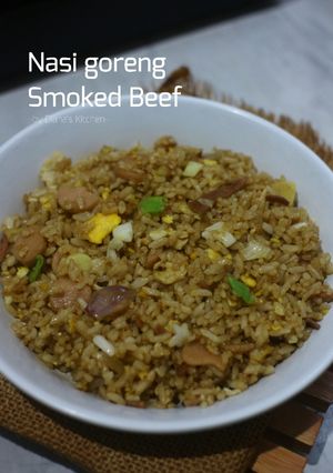 Foto resep Nasi Goreng Smoked Beef