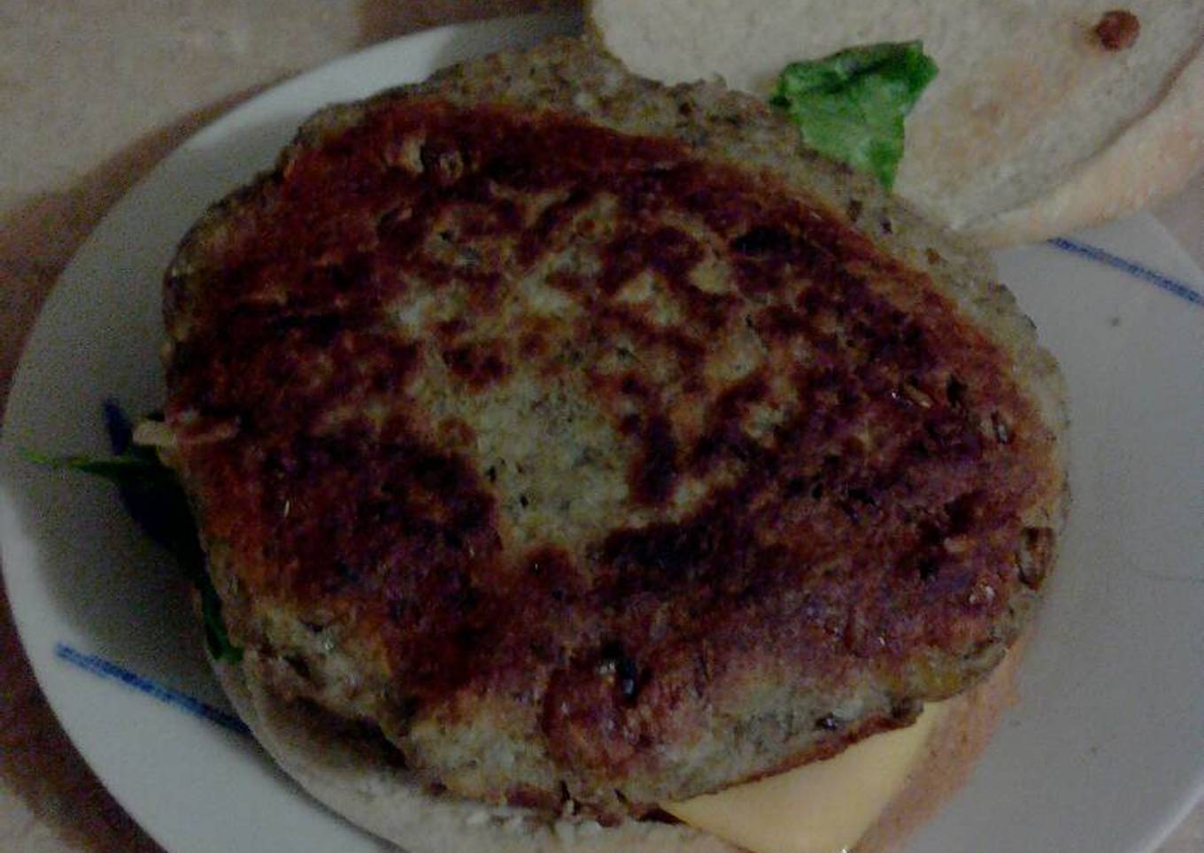 Hamburguesa de lentejas