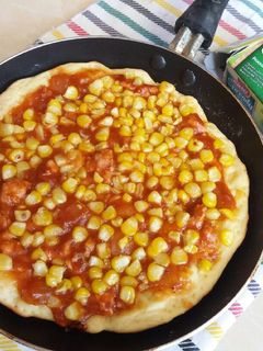 Foto resep Pizza teflon, pizza goreng simple