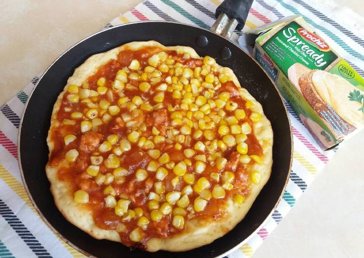 Cara Gampang Menyiapkan Pizza teflon, pizza goreng simple Anti Gagal