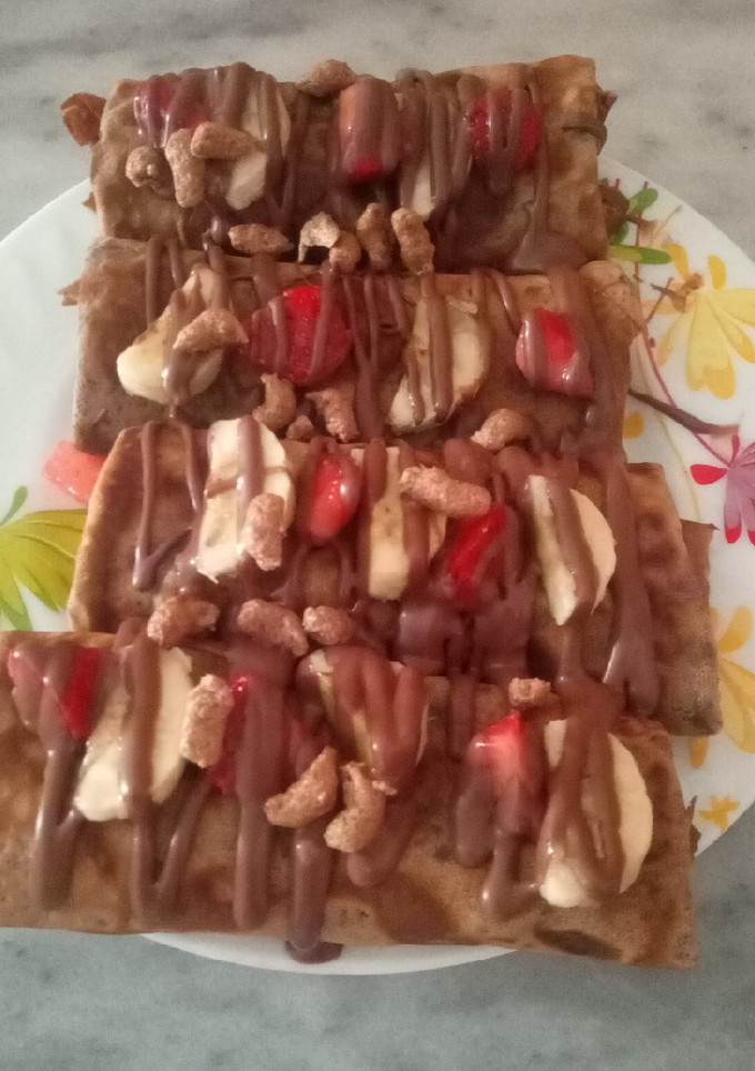 صورة لوصفة كراب بالشوكولاته والموز 🍌🍫