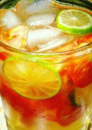 Foto resep Es Tomat Jeruk