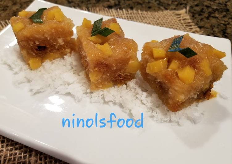 resep cara mengolah Lemet singkong + nangka no daun