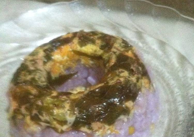 Bagaimana Membuat Nasi tim ubi ungu mpasi10+   #pr ada kejuny Anti Gagal