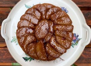 Foto principal de Tarta tatin caramelizada recepta japonesa de Boone Bake