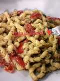 Busiate con pesto Trapanese al mortaio