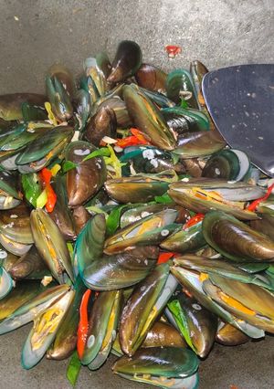 Foto resep Kerang ijo pedas manis