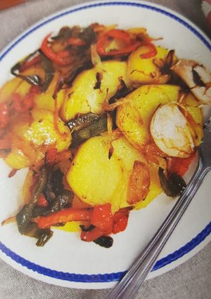 Una foto de Patatas a lo pobre