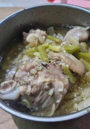 Foto resep Ayam Kukus Bawang