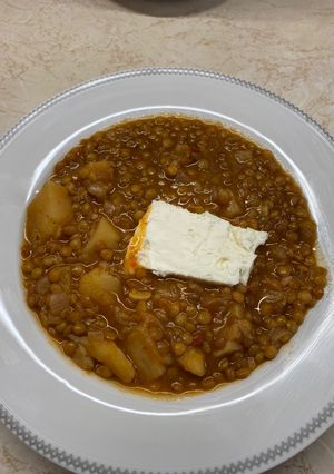 Φωτογραφία της συνταγής Φακές με πατάτα